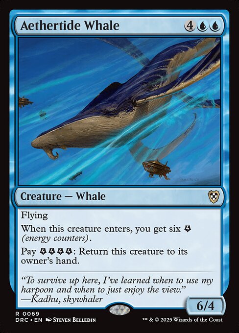 Aethertide Whale - Aetherdrift Commander