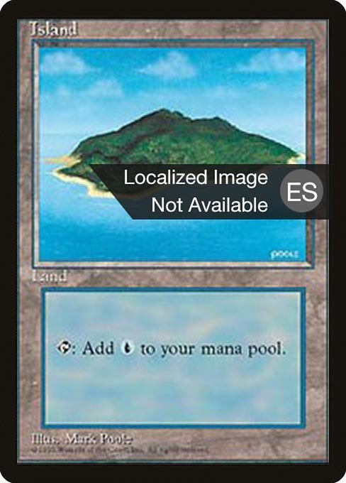 Isla (Island) - Fourth Edition Foreign Black Border