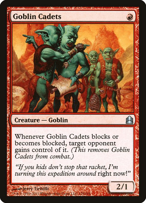 Goblin Cadets - Commander 2011