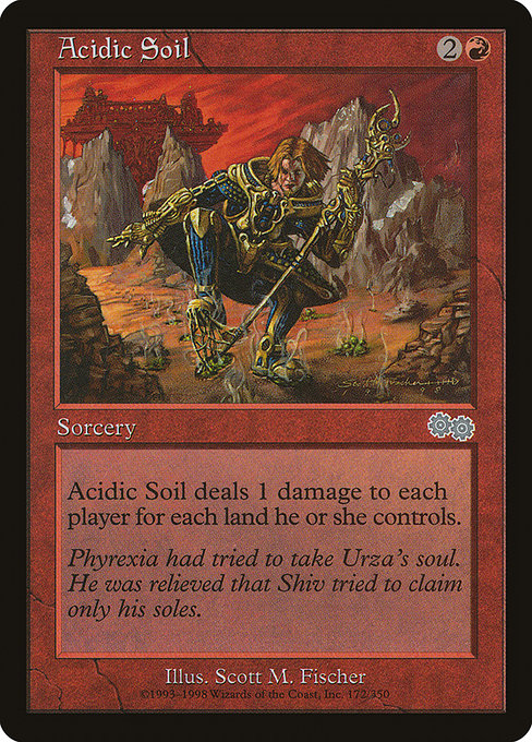 Acidic Soil - Urza's Saga