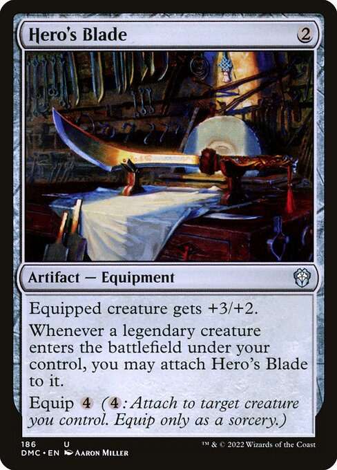 Hero's Blade - Dominaria United Commander