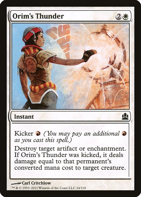 Orim's Thunder - Commander 2011