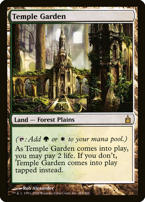 Temple Garden - Ravnica: City of Guilds