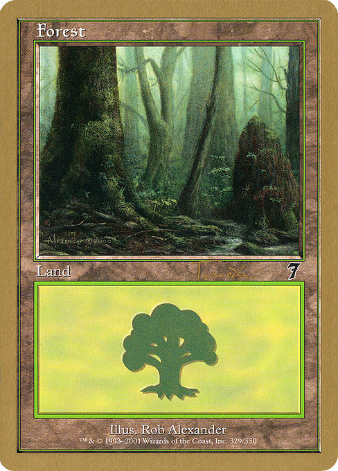 Forest - World Championship Decks 2001