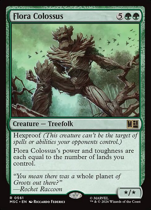 Flora Colossus - Marvel Super Heroes Commander