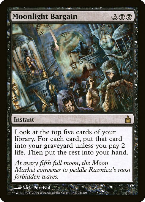 Moonlight Bargain - Ravnica: City of Guilds