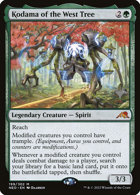 Kodama of the West Tree - Kamigawa: Neon Dynasty Promos