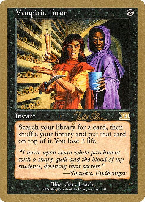 Vampiric Tutor - World Championship Decks 1999