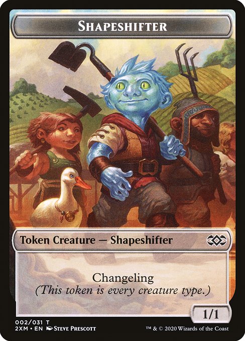 Shapeshifter - Double Masters Tokens