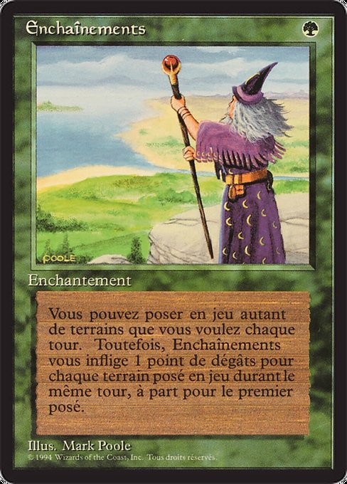Enchaînements (Fastbond) - Foreign Black Border