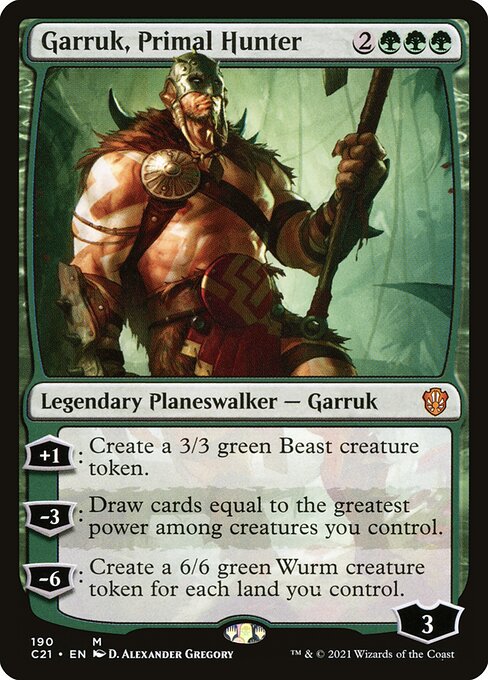 Garruk, Primal Hunter - Commander 2021