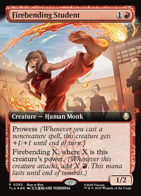 Firebending Student - Avatar: The Last Airbender - Extended Art