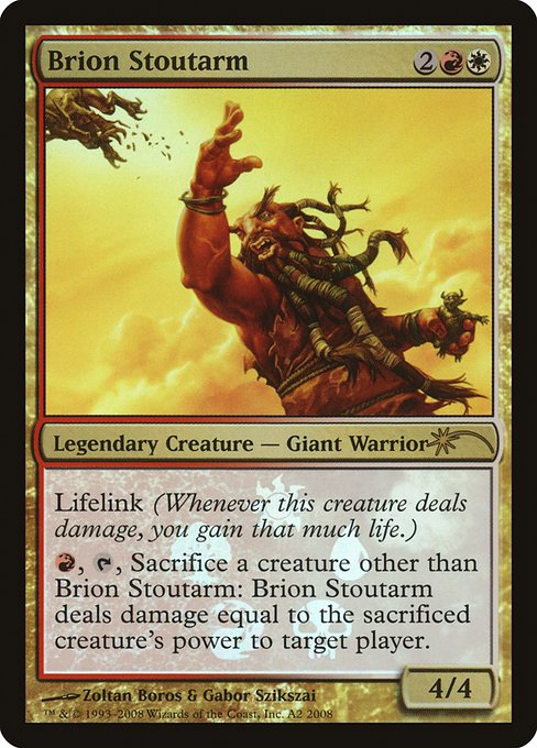 Brion Stoutarm - Resale Promos - Promo Foil