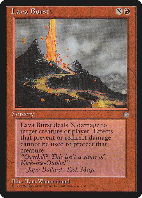 Lava Burst - Ice Age