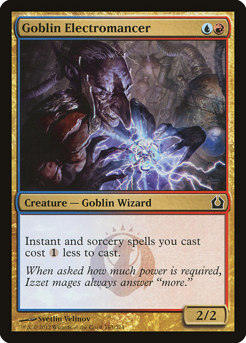 Goblin Electromancer - Return to Ravnica