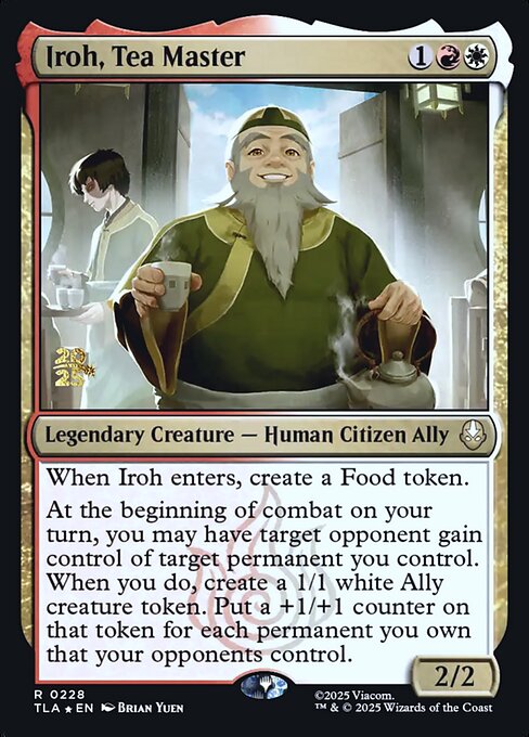 Iroh, Tea Master - Avatar: The Last Airbender Promos