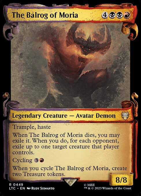 The Balrog of Moria - Tales of Middle-earth Commander