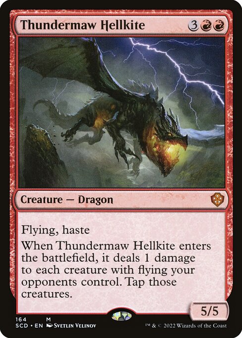 Thundermaw Hellkite - Starter Commander Decks