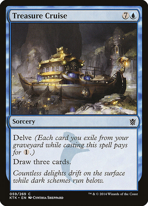 Treasure Cruise - Khans of Tarkir