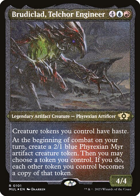 Brudiclad, Telchor Engineer - Multiverse Legends - Etched Foil