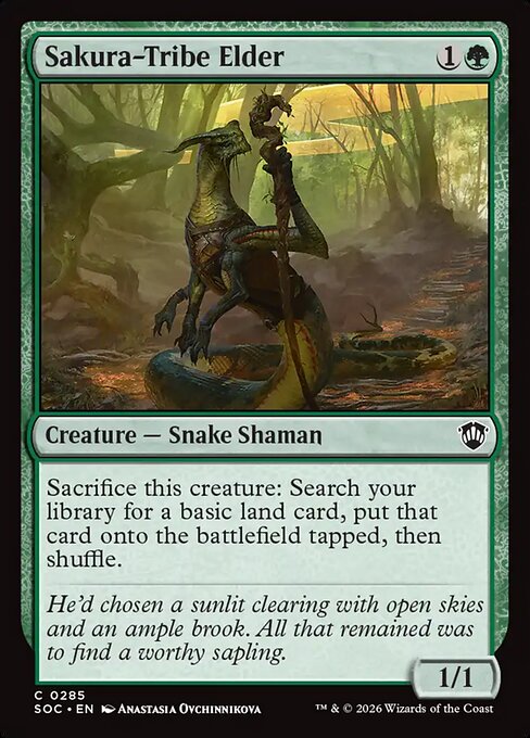 Sakura-Tribe Elder - Secrets of Strixhaven Commander