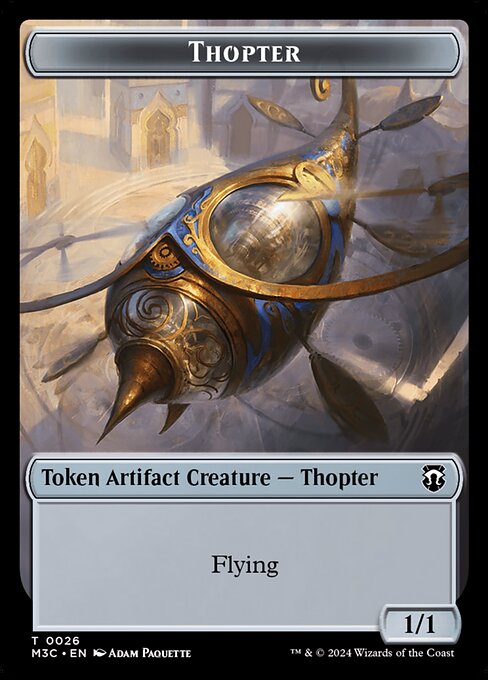 Thopter - Modern Horizons 3 Commander Tokens