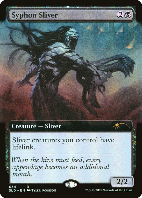 Syphon Sliver - Secret Lair Drop - Promo Foil