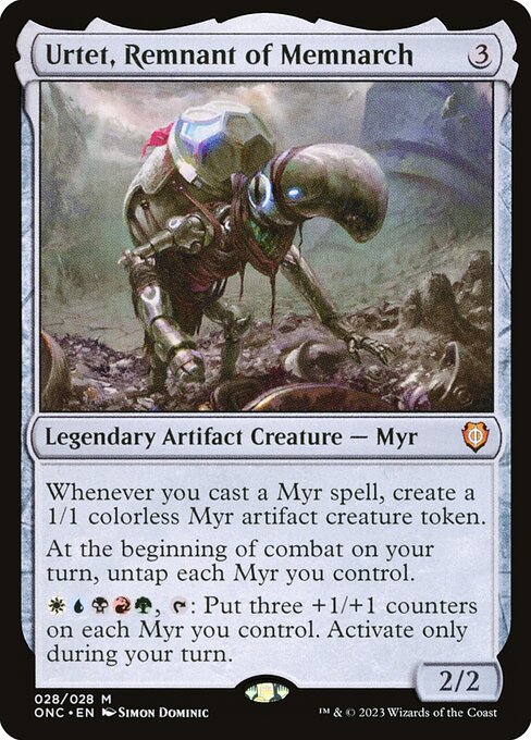 Urtet, Remnant of Memnarch - Phyrexia: All Will Be One Commander