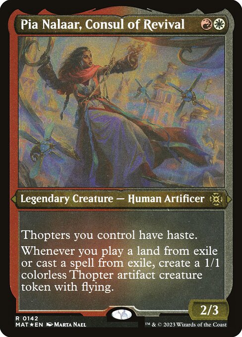 Pia Nalaar, Consul of Revival - March of the Machine: The Aftermath - Etched Foil