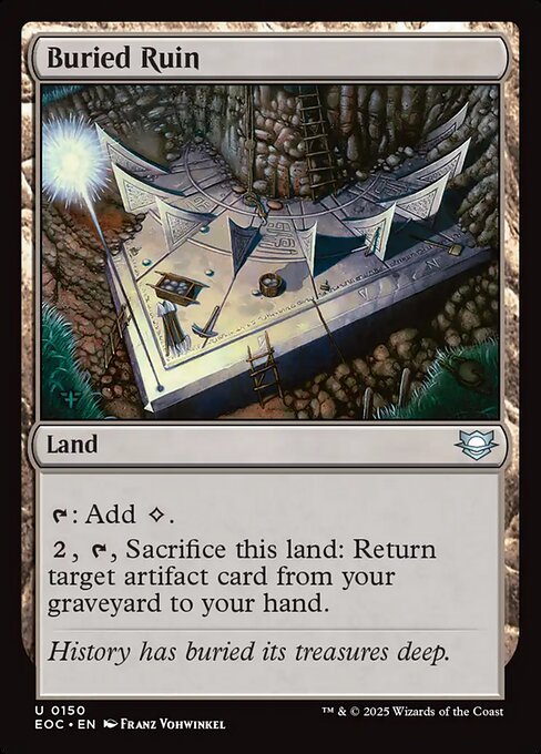 Buried Ruin - Edge of Eternities Commander