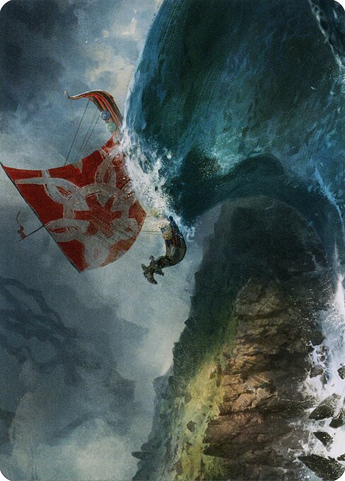 Run Ashore - Kaldheim Art Series - Borderless