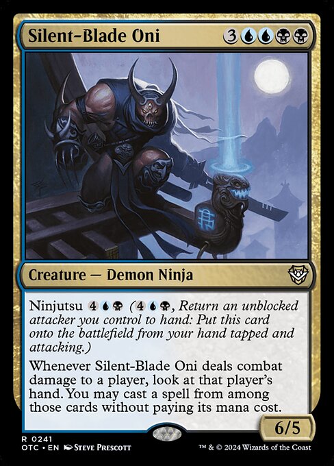 Silent-Blade Oni - Outlaws of Thunder Junction Commander