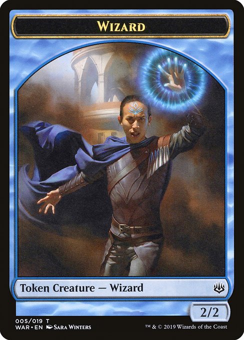 Wizard - War of the Spark Tokens