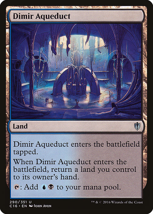 Dimir Aqueduct - Commander 2016