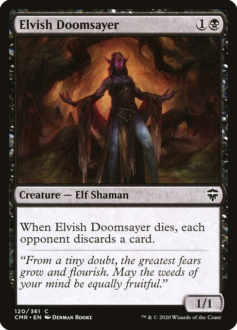 Elvish Doomsayer - Commander Legends