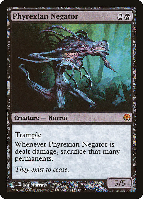 Phyrexian Negator - Duel Decks: Phyrexia vs. the Coalition - Promo Foil