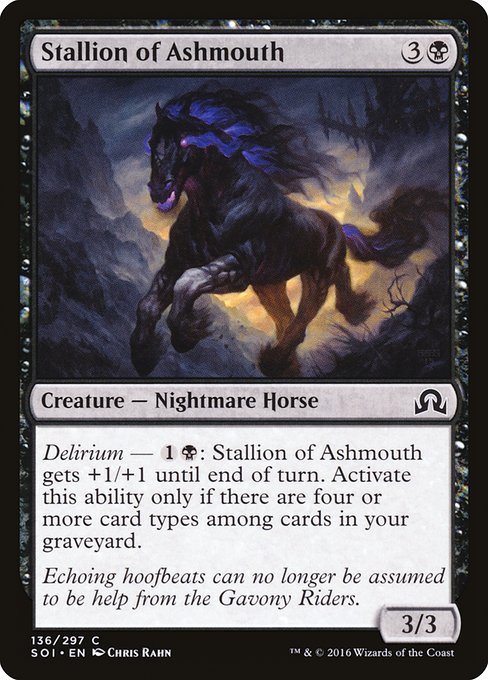 Stallion of Ashmouth - Shadows over Innistrad