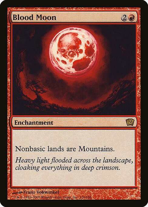 Blood Moon - Ninth Edition - Promo Foil