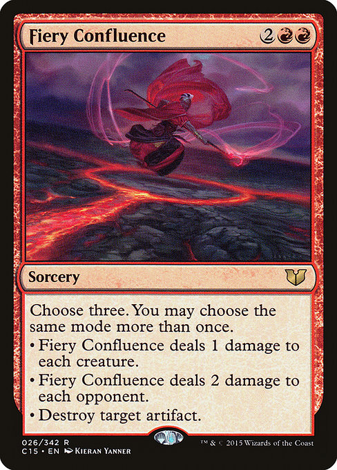 Fiery Confluence - Commander 2015