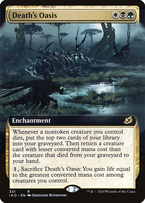 Death's Oasis - Ikoria: Lair of Behemoths - Extended Art