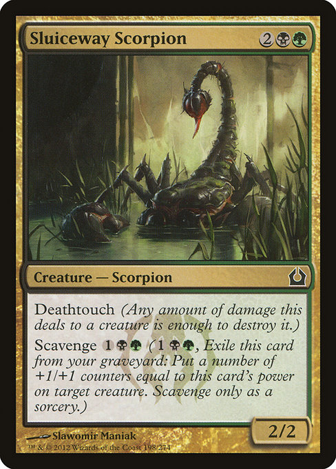Sluiceway Scorpion - Return to Ravnica