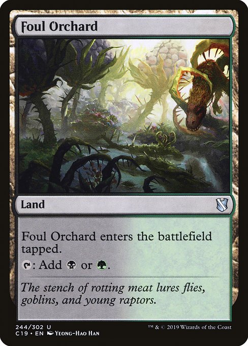 Foul Orchard - Commander 2019