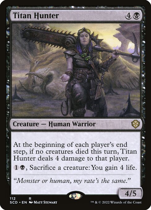 Titan Hunter - Starter Commander Decks