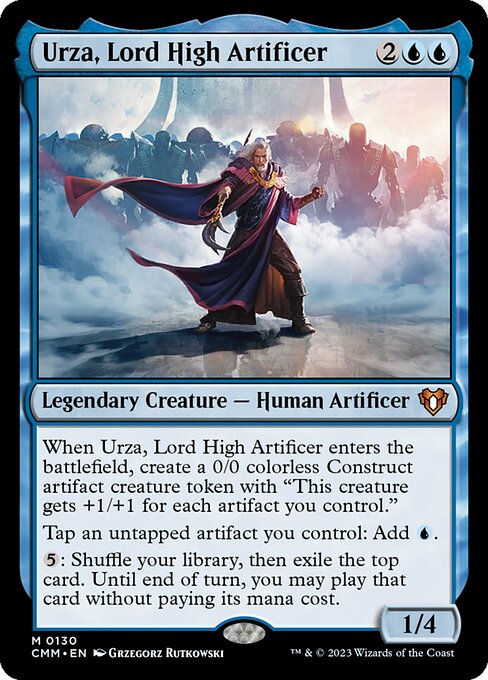 Urza, Lord High Artificer - Commander Masters