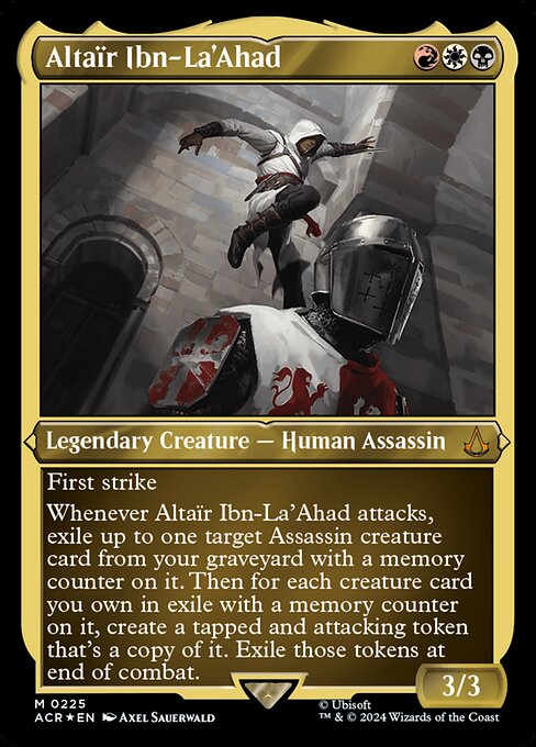 Altaïr Ibn-La'Ahad - Assassin's Creed - Etched Foil