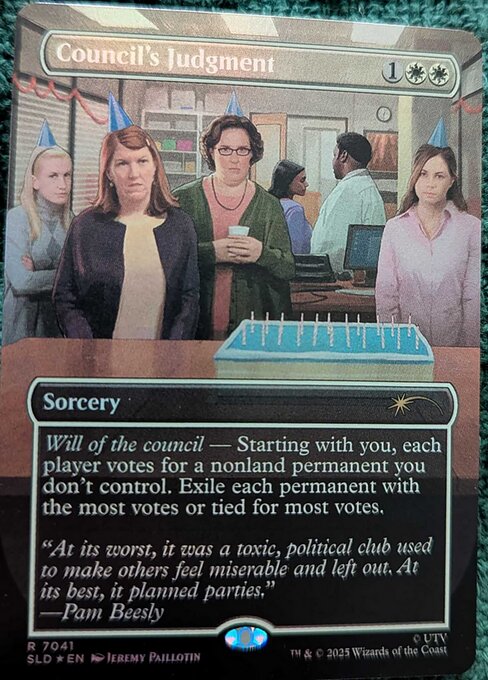 Council's Judgment - Secret Lair Drop - Borderless