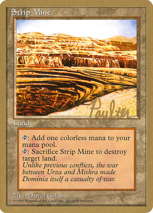 Strip Mine - Pro Tour Collector Set