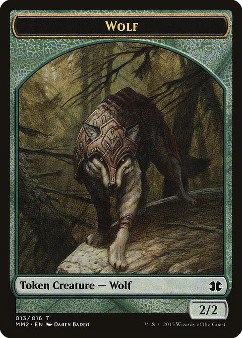 Wolf - Modern Masters 2015 Tokens