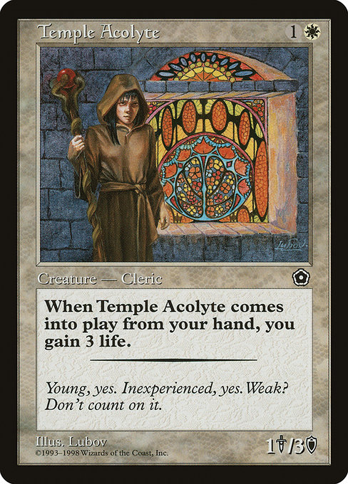 Temple Acolyte - Portal Second Age