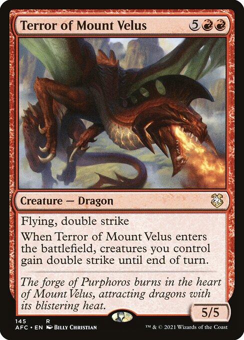 Terror of Mount Velus - Forgotten Realms Commander